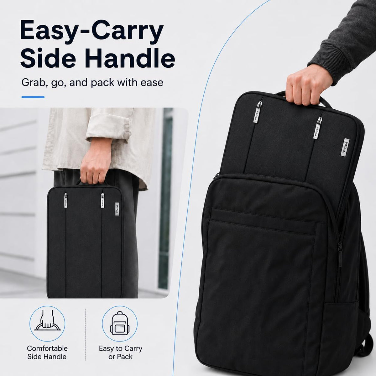 Sleek Black 13.3-13 Inch Laptop Sleeve & MacBook Case - Stylish Protection for Your Device