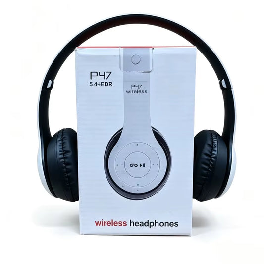 Foldable Wireless Bluetooth Headphones 5.0 Portable Hifi Sound Over-Ear Headset for Sports Travel Daily Game Music Earphones Use