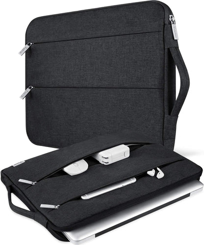 Sleek Black 13.3-13 Inch Laptop Sleeve & MacBook Case - Stylish Protection for Your Device