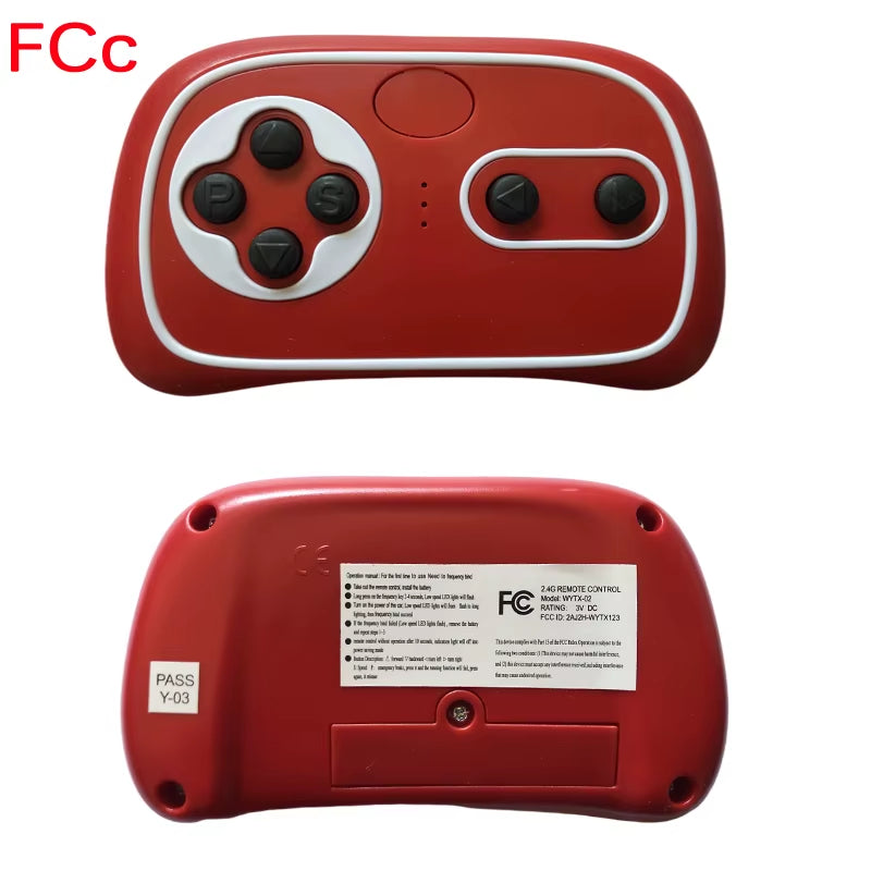 Weelye RX23 12V Children'S Electric Toy Car 2.4G Remote Control Transmitter, Baby Toy Car Control Box with Smooth Start Function