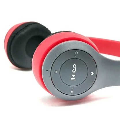 Foldable Wireless Bluetooth Headphones 5.0 Portable Hifi Sound Over-Ear Headset for Sports Travel Daily Game Music Earphones Use