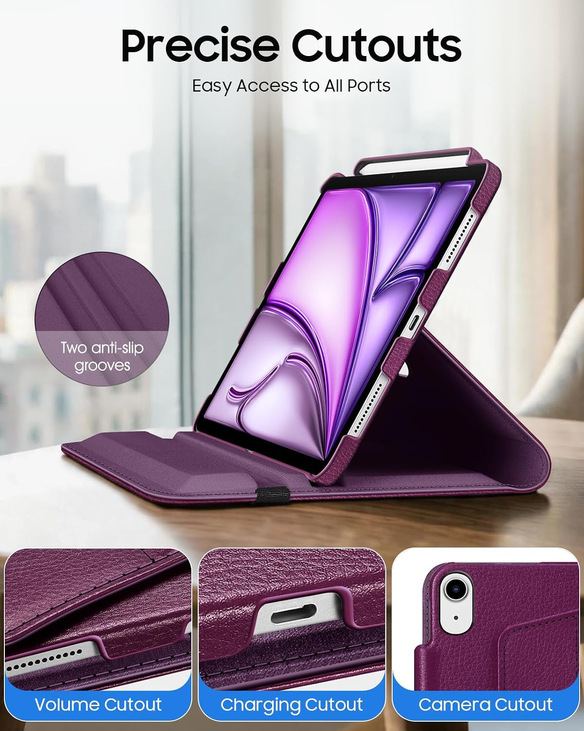 Rotating Case for Ipad Air 11-Inch & Ipad Air 5Th/4Th Gen 10.9 Inch