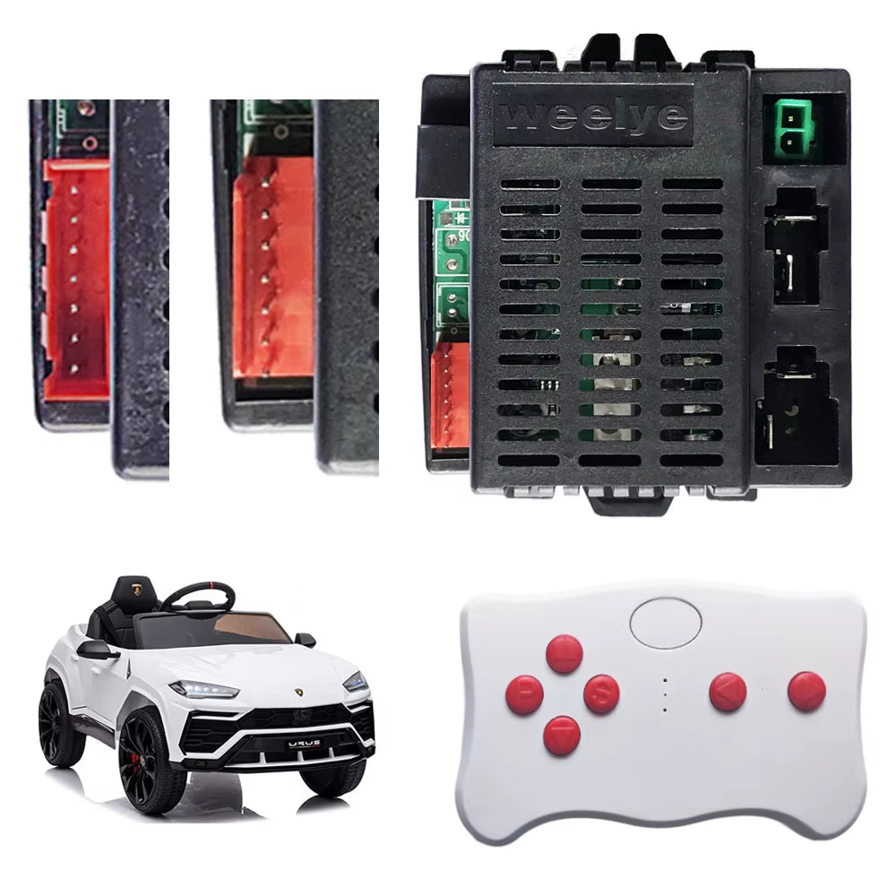 Weelye RX23 12V Children'S Electric Toy Car 2.4G Remote Control Transmitter, Baby Toy Car Control Box with Smooth Start Function