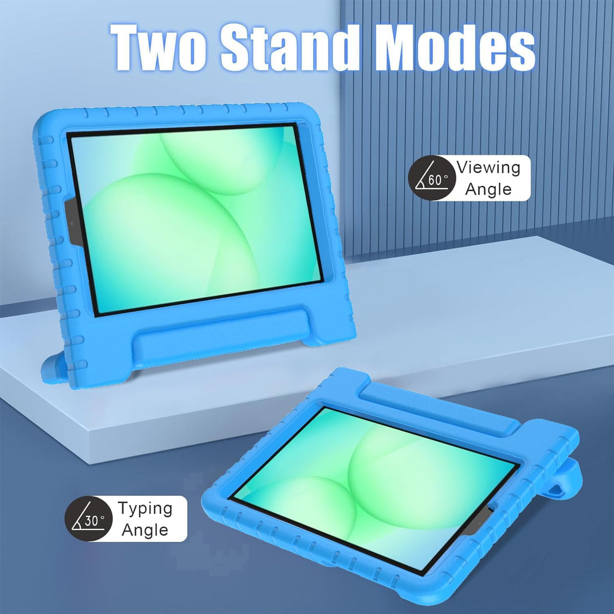 Kids Case for Samsung Galaxy Tab A11 8.7" 2025, Galaxy A9 8.7" 2023 / A7 Lite 2021 Case - with Screen Protector, Shockproof Lightweight Samsung Galaxy Tab A11/A9/A7 Lite Case 8.7 Inch, Blue